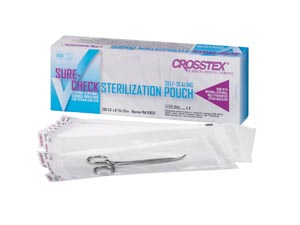 Sure-Check Sterilization Pouches 2-1/4" x 4" 200Bx