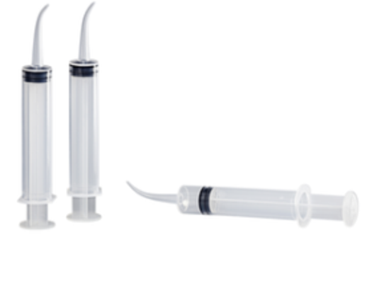Curved Utility #412 Syringe 12cc 50/bx. - MARK3*