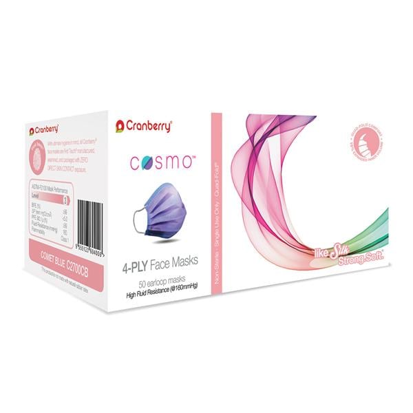 COSMO Face Masks Comet Blue L3 50x