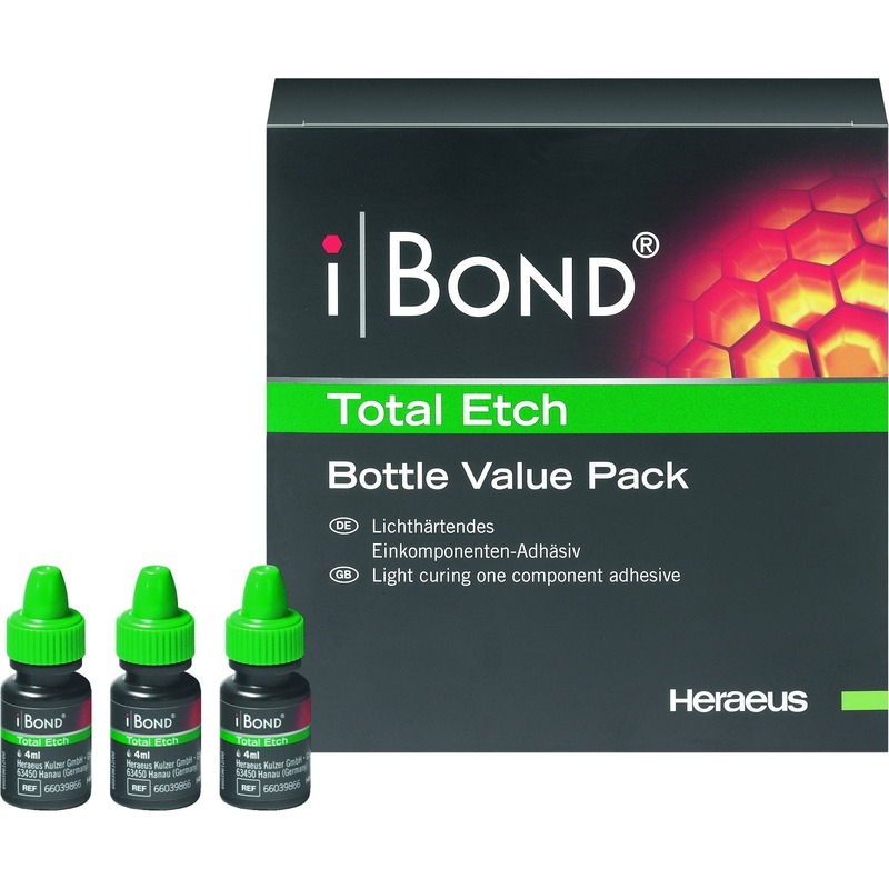 iBond Total Etch 4ml Bottle Value Pack 3Pk