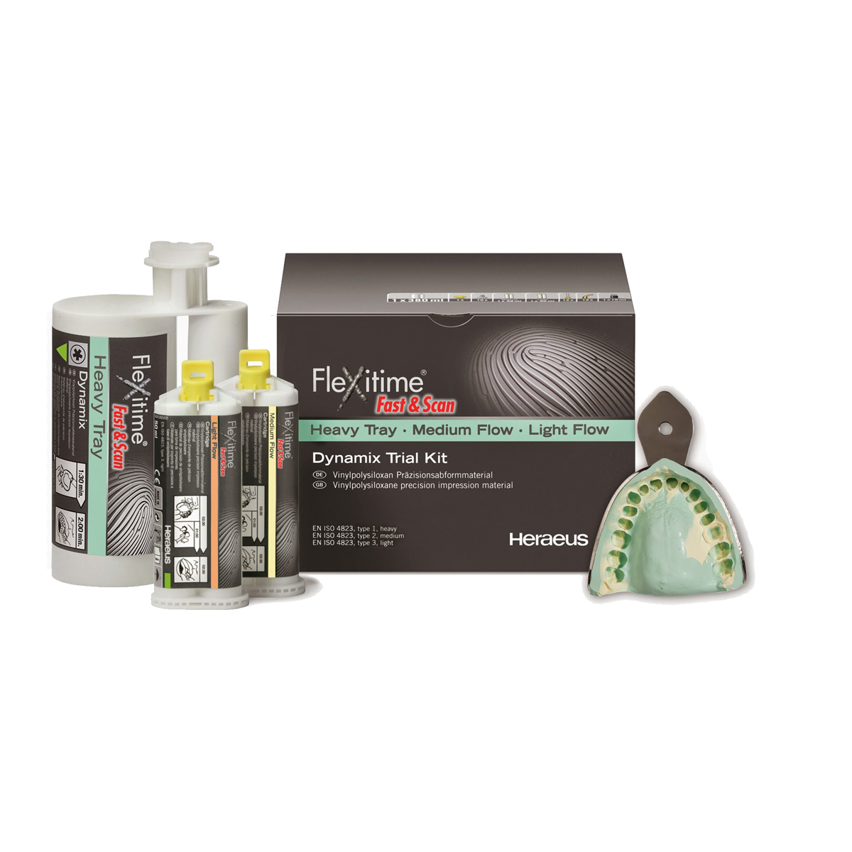 Flexitime Fast & Scan Dynamix Heavy Tray 2x380ml