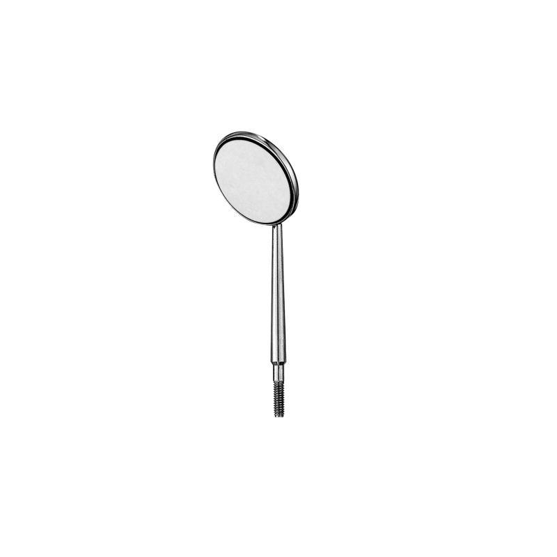 Front Surface Mouth Mirror #5 Single-Sided Cone Socket 12Pk