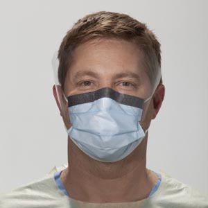 Halyard Health K.C Fluidshield Mask w/Visor B