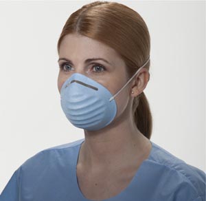 Standard Cone Mask Headband Blue 50Bx