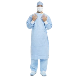 Aero Blue Surgical Gown Large 32Cs