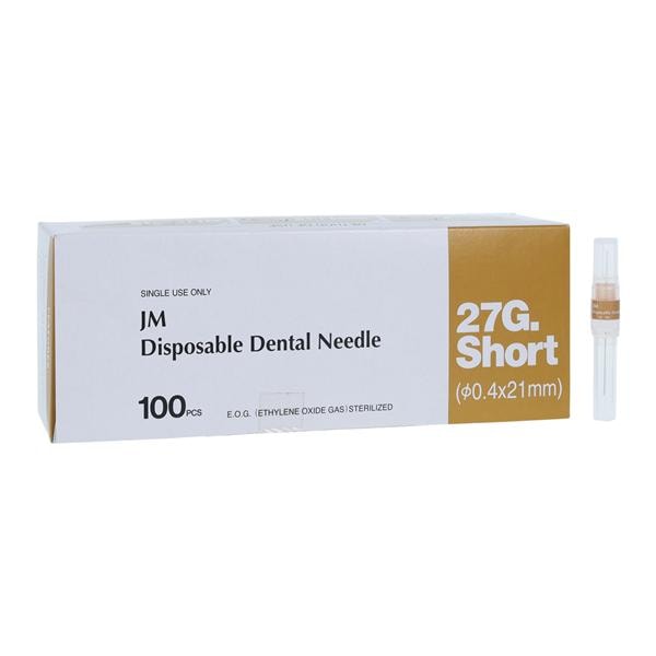 J. MORITA DISPOSABLE DENTAL NEEDLES, 20-27GS