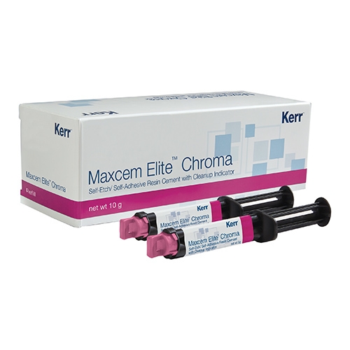 Maxcem Elite Chroma Universal Refill Clear 2Pk