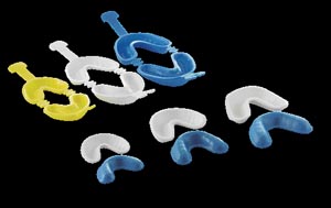 MEDICOM DENTI-CARE DISPOSABLE FLUORIDE TRAYS- SINGLE, 10030-MUN