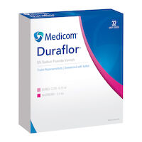MEDICOM DURAFLOR 5% SODIUM FLUORIDE VARNISH, 1011-BG32