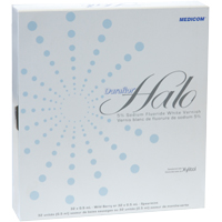 MEDICOM DURAFLOR HALO 5% SODIUM FLUORIDE WHITE VARNISH, 1015-WB32