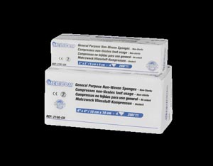 General Purpose Sponge 2" x 2" 4-Ply Non-Woven Non-Sterile 5000Cs