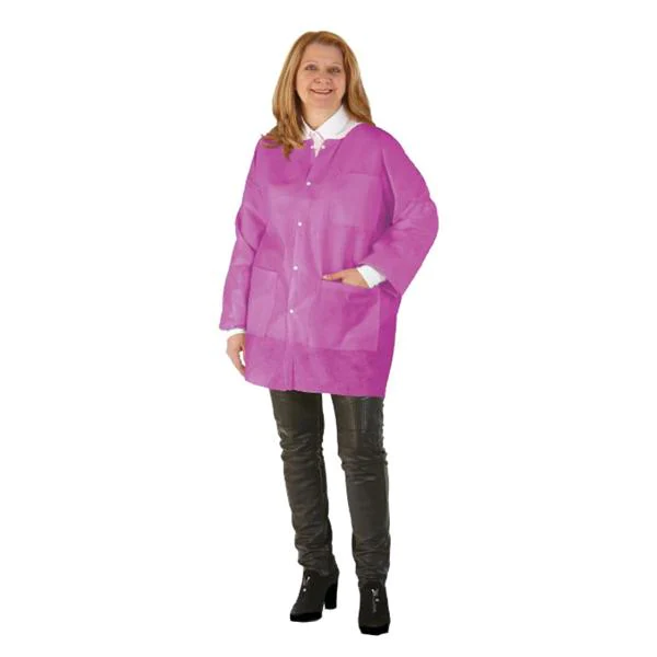 SafeWear Hipster Jacket Poppy Pink Large 12/Pk SafeWear Hipster Jacket Poppy Pink Large 12/Pk