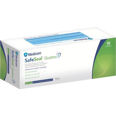 Quattro Sterilization Pouch 4 1/4" x 11" 200Bx