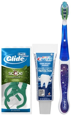 Crest Oral-B Kids 6+ Solution Bundle 72Cs