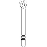 Premier - Two Striper Skooter Finishing Diamonds Friction Grip Burs - T2 Medium