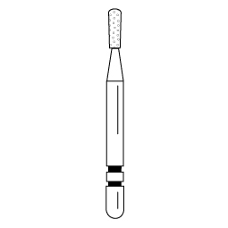 Premier - Two Striper Pear Diamonds Friction Grip Burs - 351.3.75C