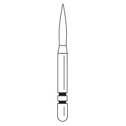 Premier - Two Striper Frame Diamonds Friction Grip Burs - 265 MF2