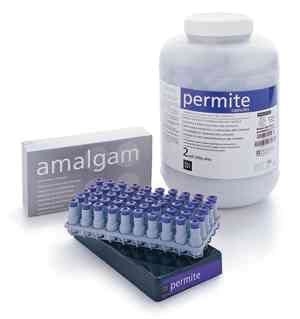 Permite Admix Amalgam Alloy, Fast Set, 50 Capsules, 800 mg