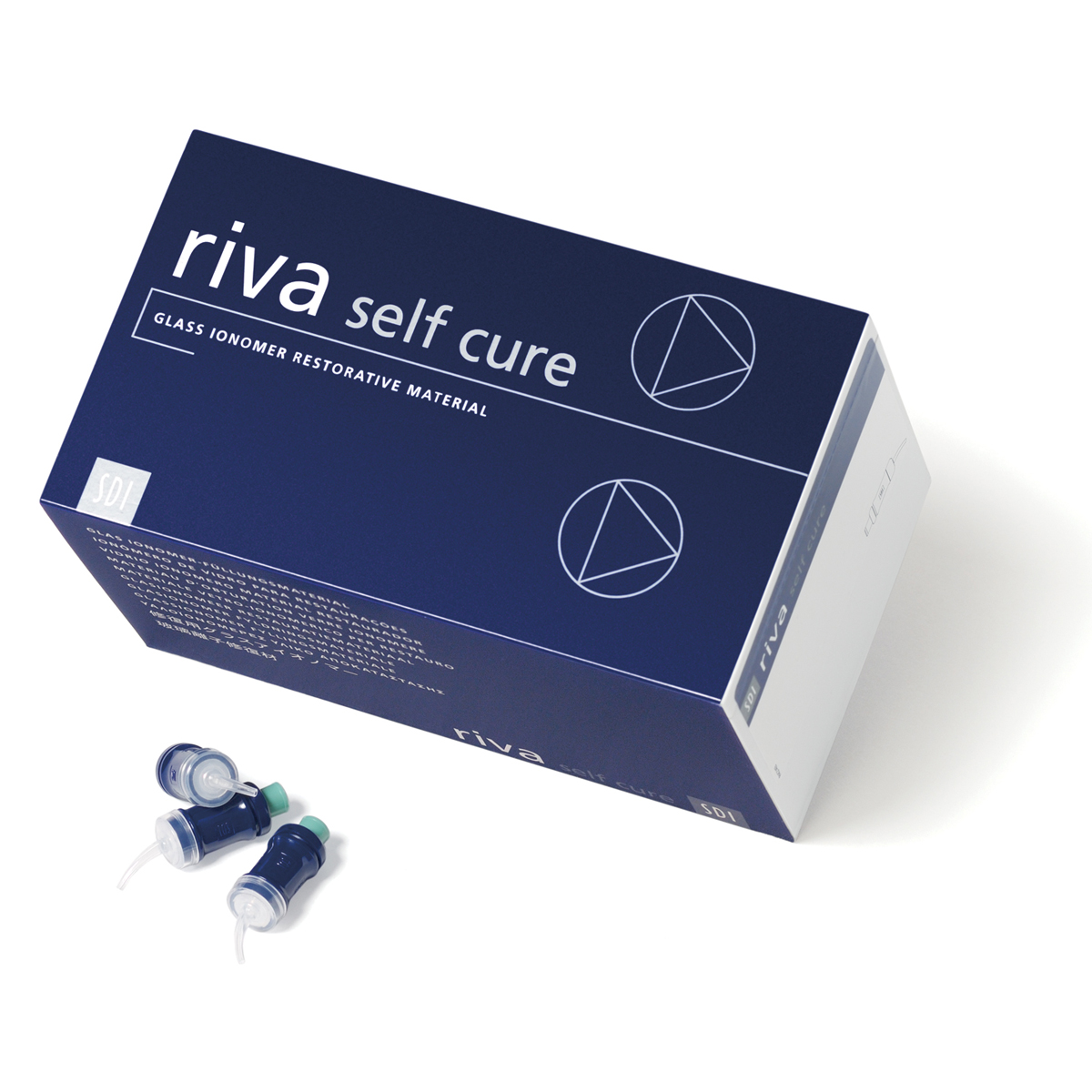 Riva Self-Cure Caps A1 RS 50/Pk