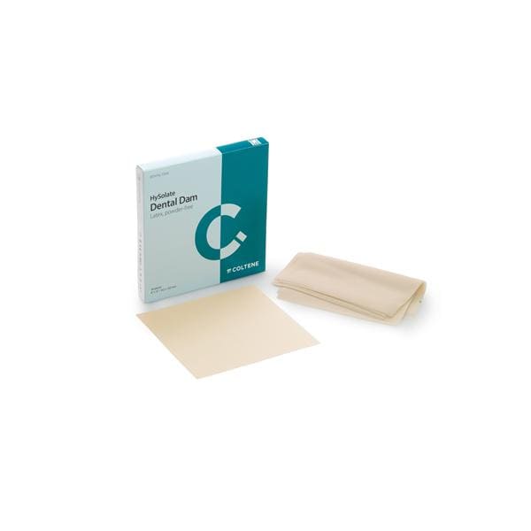 HySolate Latex Dental Dam 6x6 Light Medium 36/Pk HySolate Latex Dental Dam 6x6 Light Medium 36/Pk