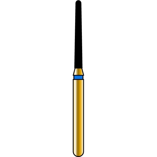 Round End Taper, Alpen x1 Diamonds X850C012, Coarse, 25/Pkg.