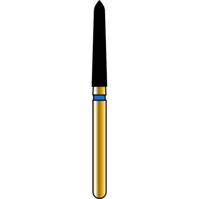 Curettage Pointed Taper, Alpen x1 Diamonds X879KSC018, Supercoarse, 25/Pkg.