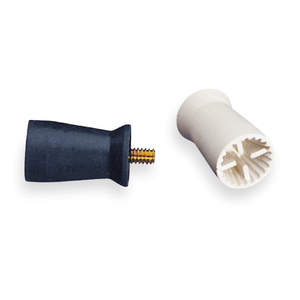 Prophy Cups Traditional Web Long Screw Type Soft Gray 720Bg
