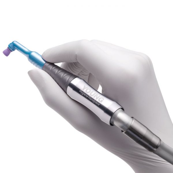 Young Hygiene Low-Speed Handpiece Silver Ea
