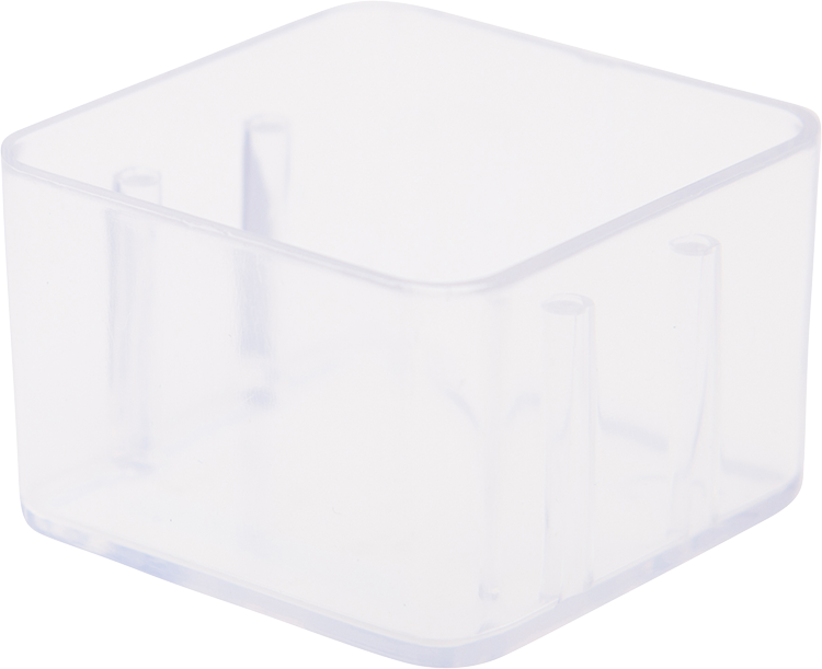 8-Hole Bur Block Cover 1" High, Zirc, 50Z401